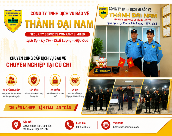 BẢO VỆ THÀNH ĐẠI NAM