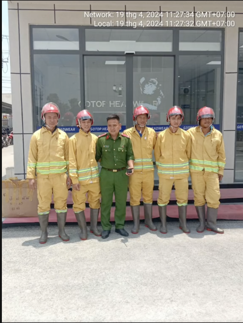 HUẤN LUYỆN PHÒNG CHÁY CHỮA CHÁY - BẢO VỆ THÀNH ĐẠI NAM