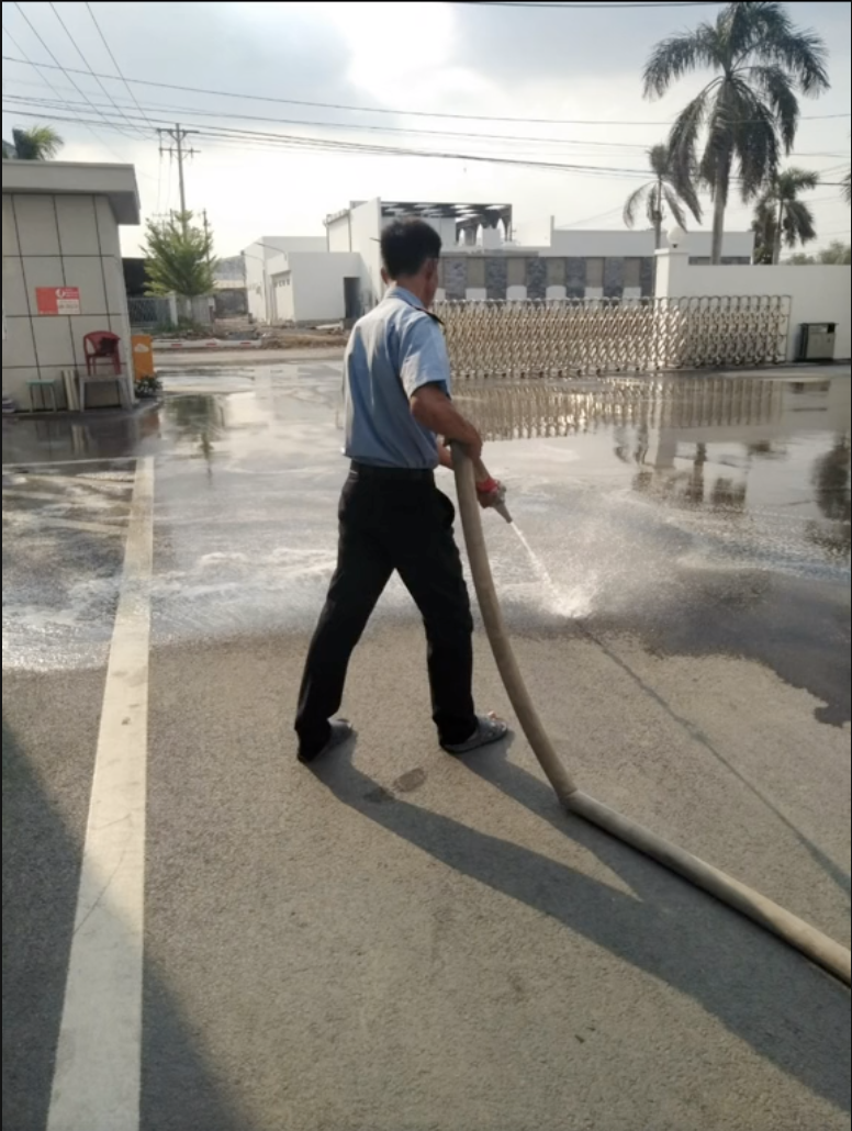 HUẤN LUYỆN PHÒNG CHÁY CHỮA CHÁY - BẢO VỆ THÀNH ĐẠI NAM